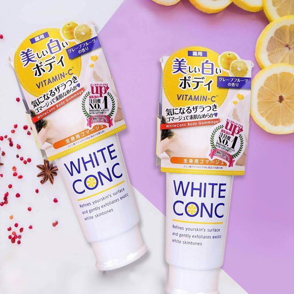 Tẩy tế bào chết dưỡng trắng White Conc Tẩy tế bào chết dưỡng trắng White Conc