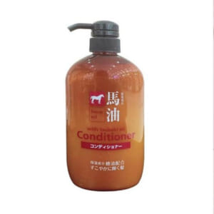 Dầu xả mỡ ngựa Kumano Horse Oil Natural Hair 600ml