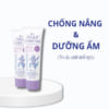 Kem chống nắng Kumano Yushi Reishiro Hatomugi SPF50 + PA ++++ nâng tông, dưỡng ẩm da 70g