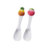 Set 2 thìa ăn kem, sữa chua hình trái cây
