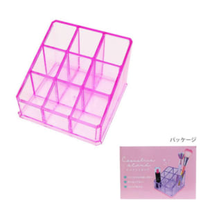 Hộp đựng đồ trang điểm chia ngăn cỡ nhỏ (màu tím)