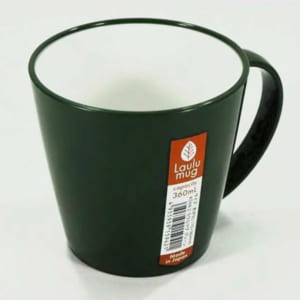 Cốc nhựa Nakaya Laulu Mug 360ml - Green - Chiếc