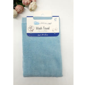 Khăn tắm mềm mịn 100% cotton (màu xanh)