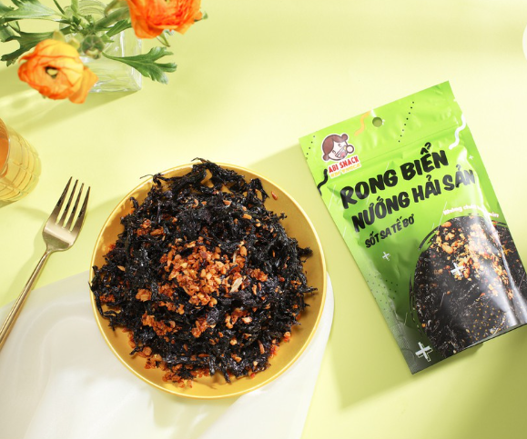 rong bien nuong hai san