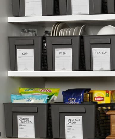 Giỏ đựng đồ đa năng dáng rộng màu nâu