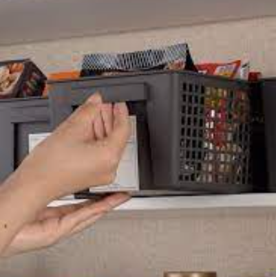 Giỏ đựng đồ đa năng dáng rộng màu nâu