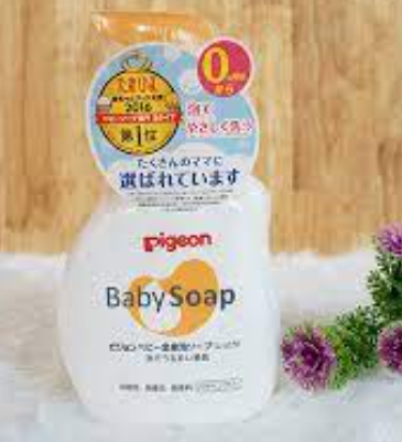Sữa tắm gội Pigeon Baby Soap cho bé 500ml 