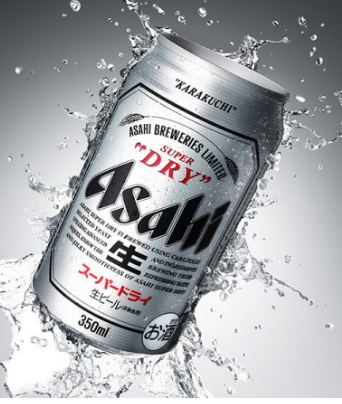 Bia Nhật ASAHI SUPER DRY 350ML - Lon