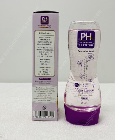 Dung dịch vệ sinh phụ nữ pH Care Japan Premium 150ml Fresh Blossom