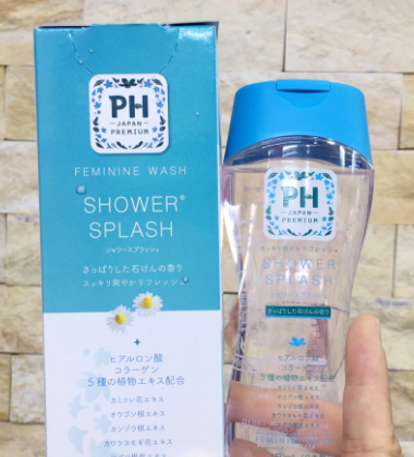 Dung dịch vệ sinh phụ nữ pH Care Japan Premium 150ml Shower Splash