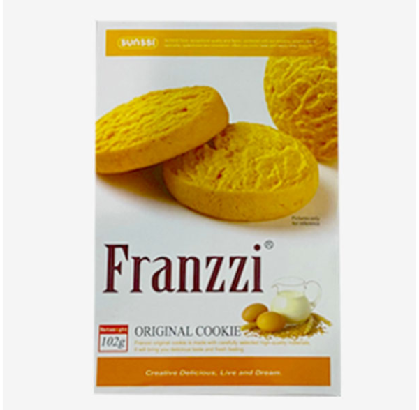 Bánh quy nguyên vị Franal Cookie 102g