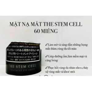 Mặt nạ mắt NMN The Stem Cell cấp ẩm, giảm nếp nhăn vùng mắt hộp 60 miếng