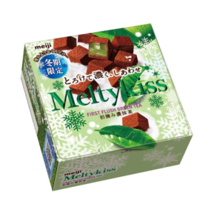 Socola tươi Meiji Melty Kiss hộp 52g (4 vị) (Vị trà xanh)